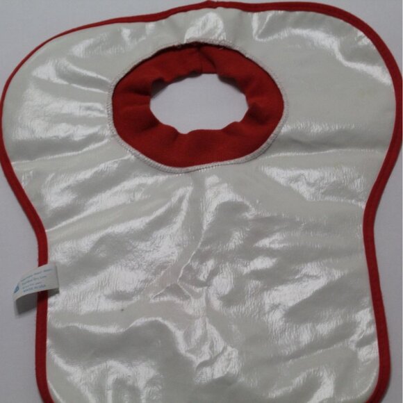 Vintage First Years Winnie the Pooh & Piglet Pullover Bib 1990s - Picture 4 of 12